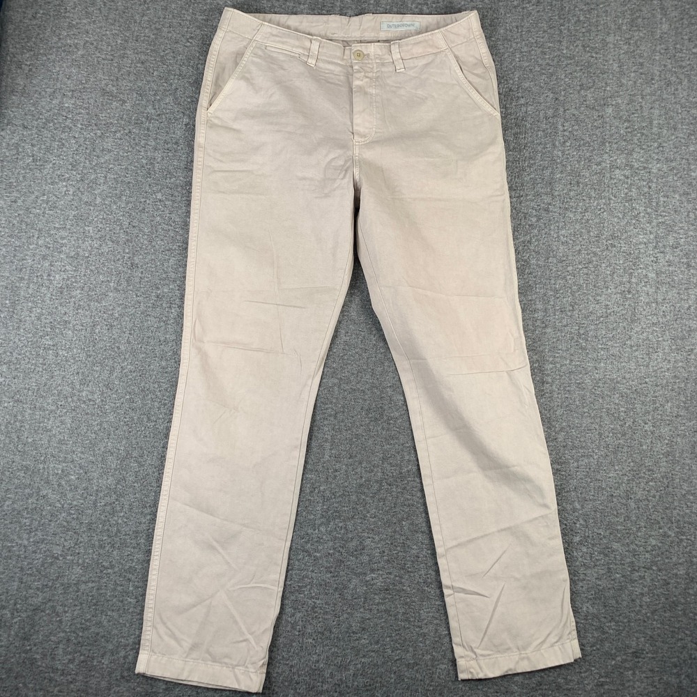 Outerknown Pants Men 33x31 Trousers Organic Cotton Modern